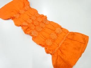 正絹　絞り　帯揚げ